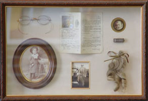 Grandpa Shadowbox Collage