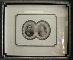Antique Etching Shadowbox