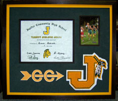 High School Letter Collage
