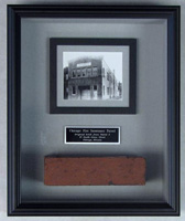 100 Year Old Brick Shadowbox